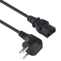 Israel Plug to 3-Pin Desktop PC Power Cord, Cable Length: 1.8m