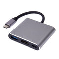 Accessoire Gaming : Convertisseur 3 en 1 Type-C HDMI USB 3.0