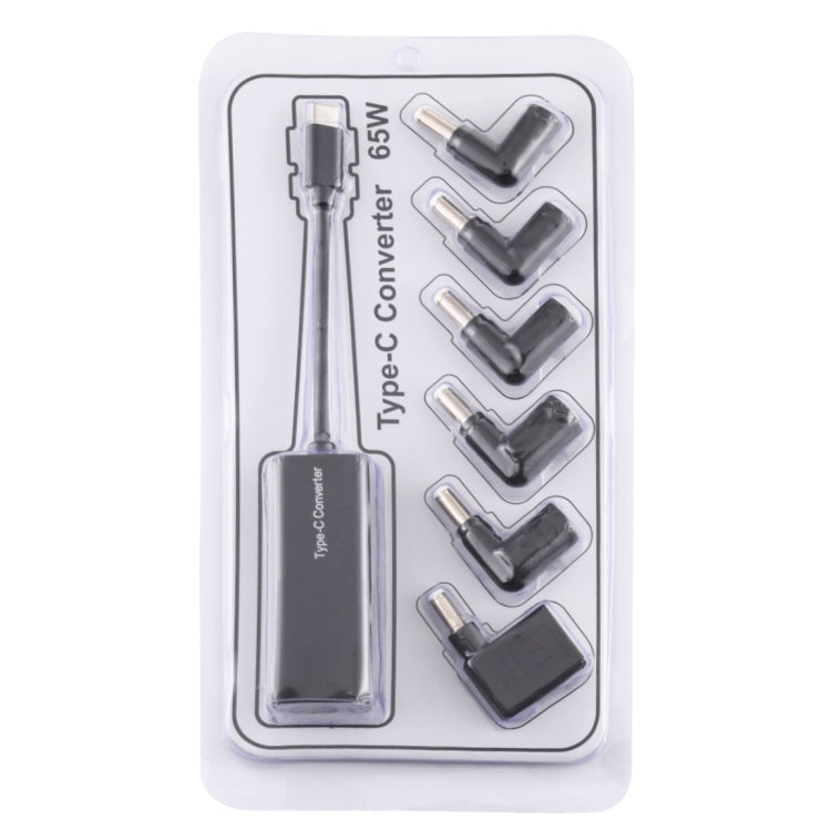 Adaptateur secteur USB-C 65W 6 en 1 pour PC Portable