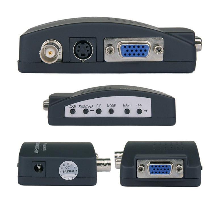 BNC/S-Video to VGA Converter for Gaming PC