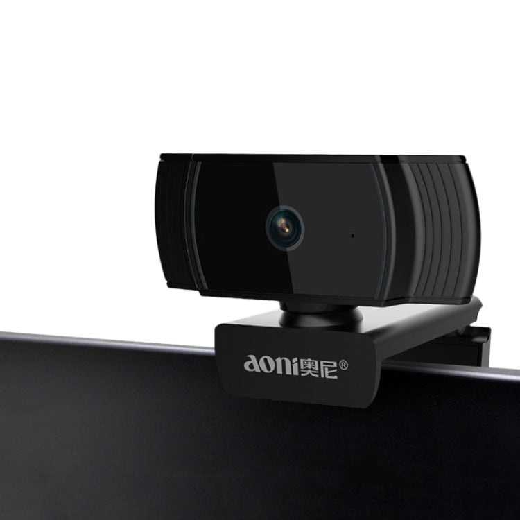 Aoni A20 FHD 1080P IPTV Webcam Teleconferencing Teaching Live Broadcast Computer Camera with Microphone, A20