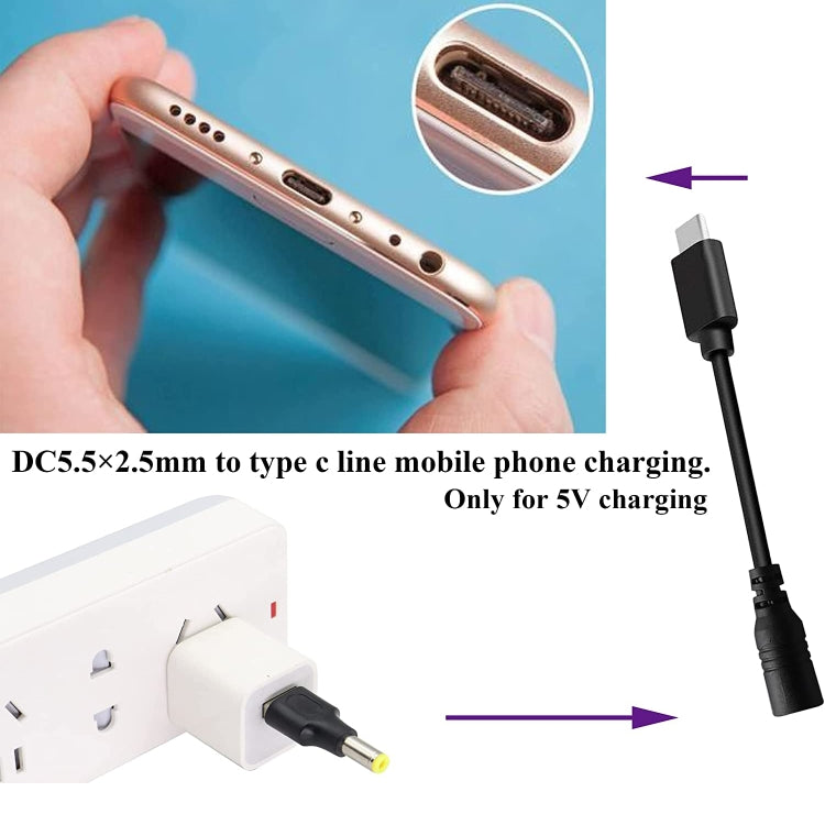 Connecteurs d'alimentation CC 5,5 x 2,5 mm pour PC Gaming