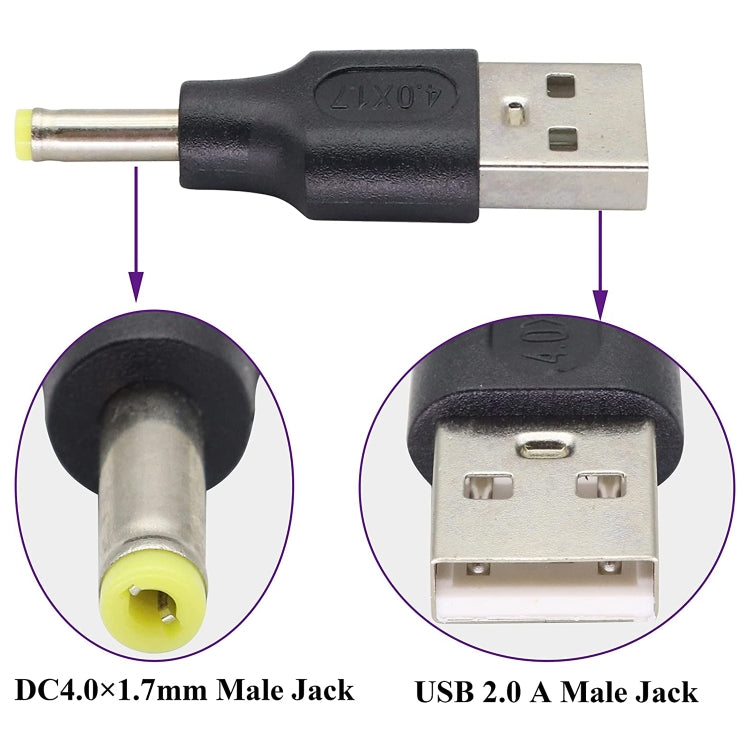 Connecteurs d'alimentation CC 4,0 x 1,7 mm pour PC Gaming
