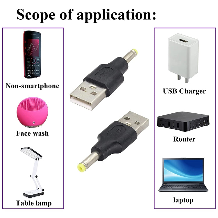 Connecteurs d'alimentation CC 4,0 x 1,7 mm pour PC Gaming