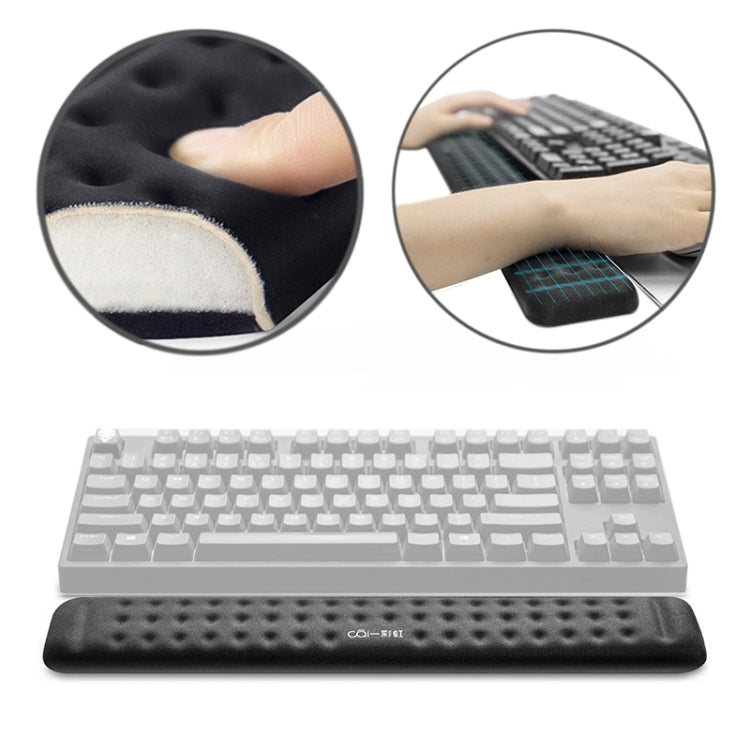 Tapis de souris ergonomique pour gaming avec repose-poignet