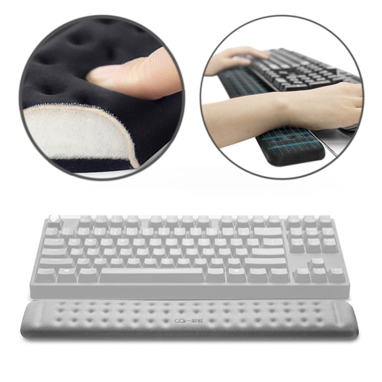 Tapis de souris ergonomique pour gaming avec repose-poignet