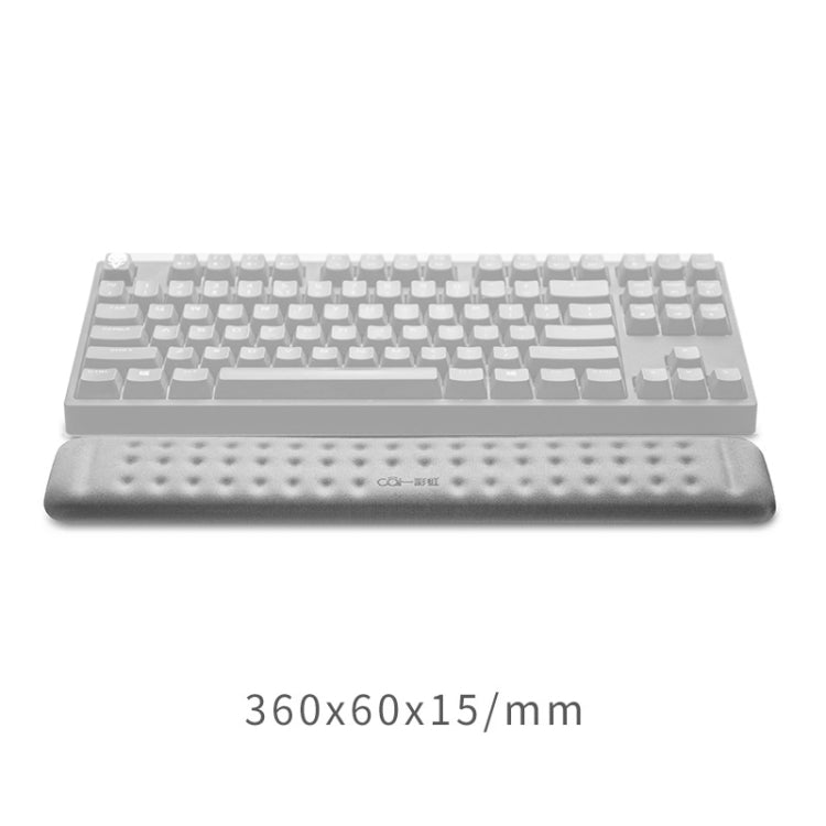 Tapis de souris ergonomique pour gaming avec repose-poignet