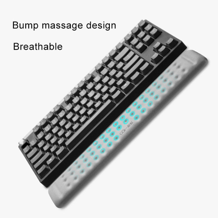 Tapis de souris ergonomique pour gaming avec repose-poignet