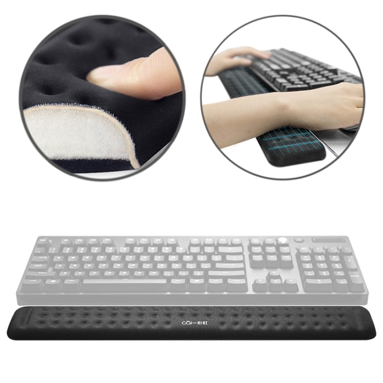 Tapis de souris gaming avec repose-poignet en mousse L