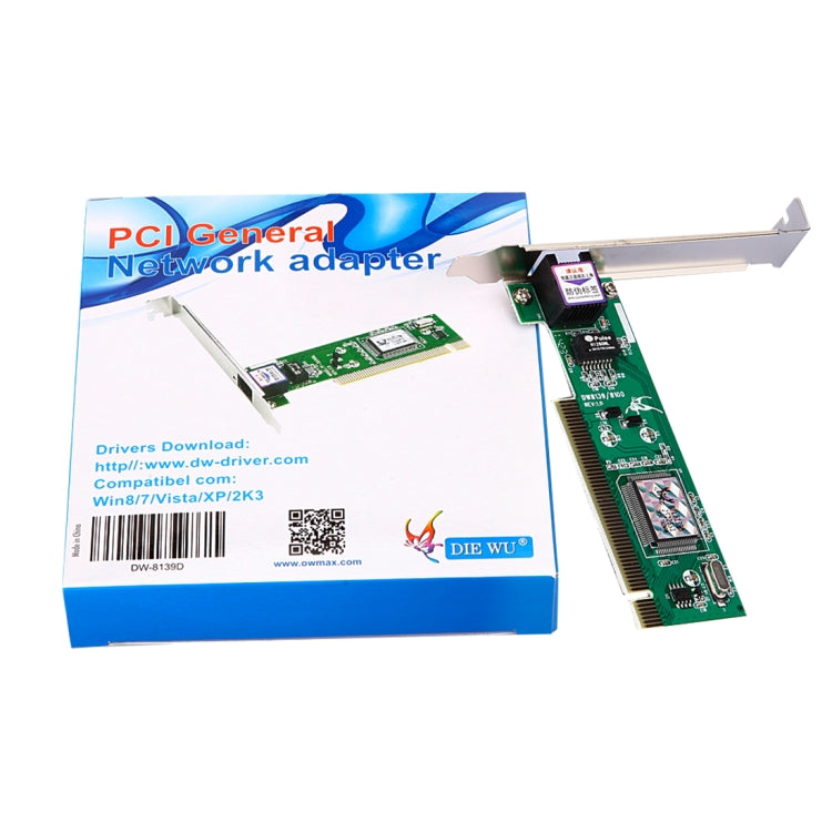 PCI TXA001 Network Card for PC - 10/100Mbps, reliable and
