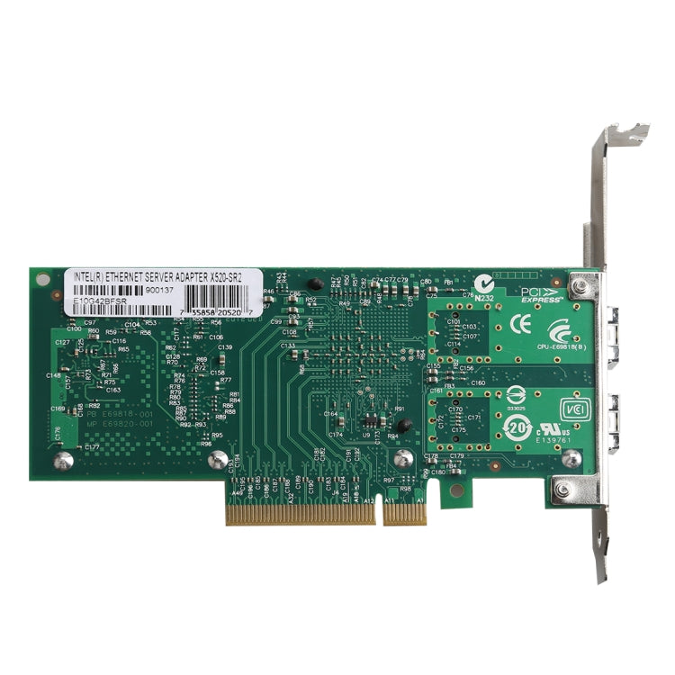 Adaptateur Réseau 10 Gigabit PCIe x8 pour Gaming PC