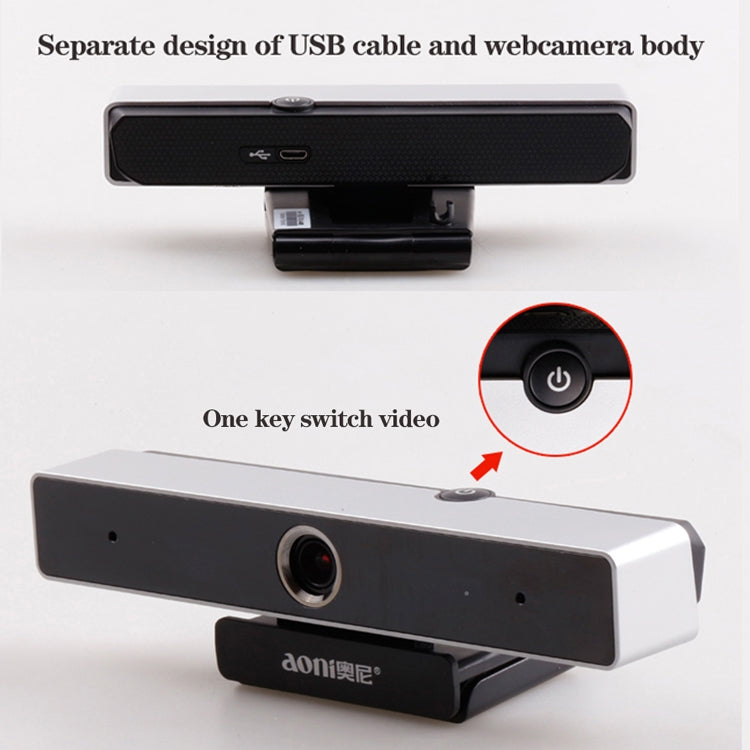 Caméra HD 1080P Aoni C90 pour PC - Accessoire Gaming Idéal