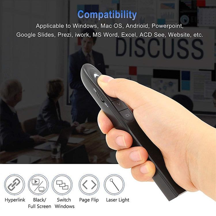 100m Wireless Laser Presentation Pen - PC Accessory