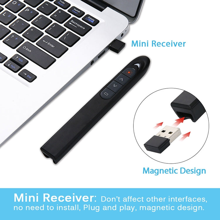 100m Wireless Laser Presentation Pen - PC Accessory