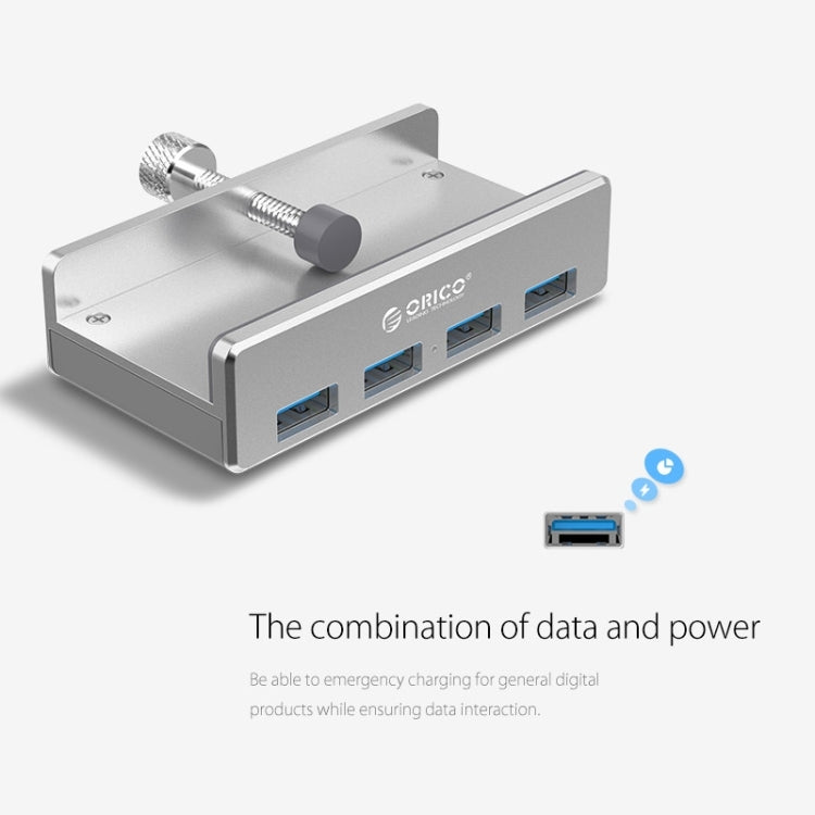 HUB USB 3.0 4 Ports ORICO en Aluminium pour PC Gaming