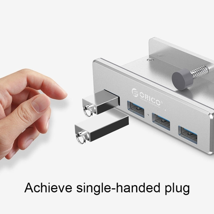 HUB USB 3.0 4 Ports ORICO en Aluminium pour PC Gaming
