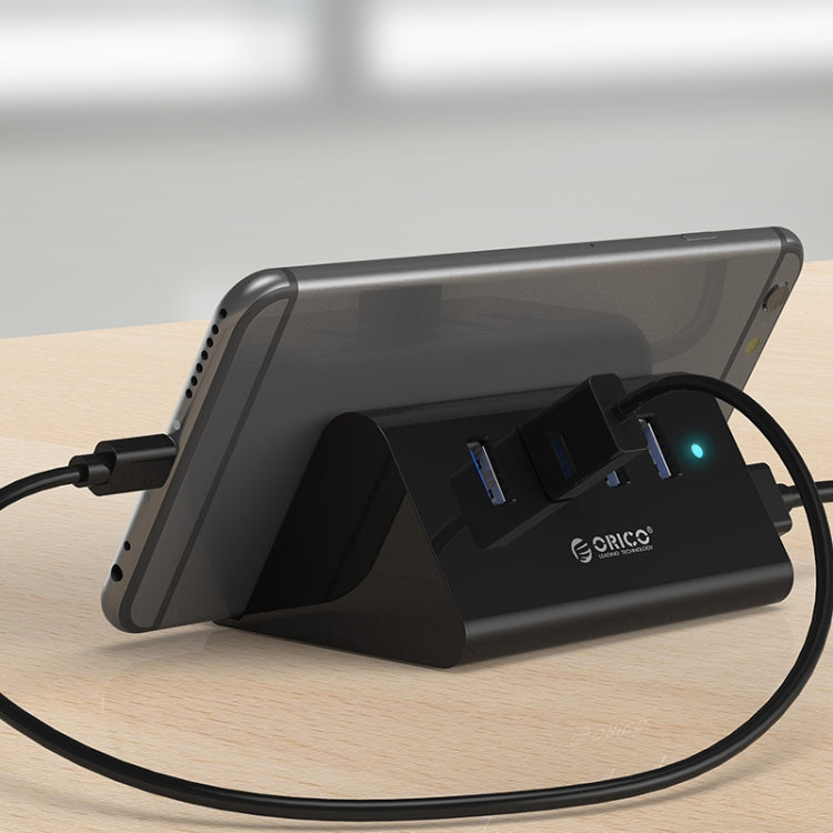 USB 3.0 4-Port Hub with Phone Stand - Accessory
