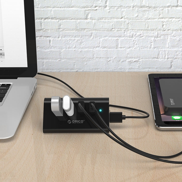 USB 3.0 4-Port Hub with Phone Stand - Accessory