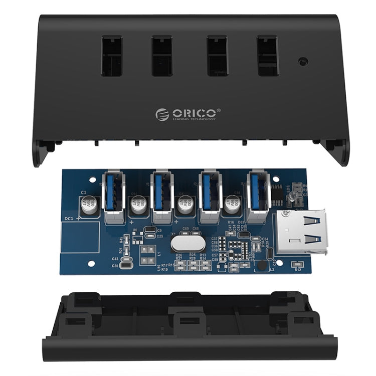 USB 3.0 4-Port Hub with Phone Stand - Accessory