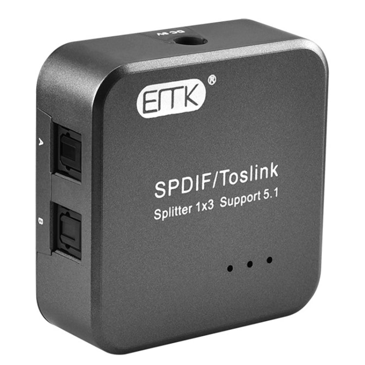 Adaptateur Audio Optique Numérique SPDIF 1x3 pour PC Gaming