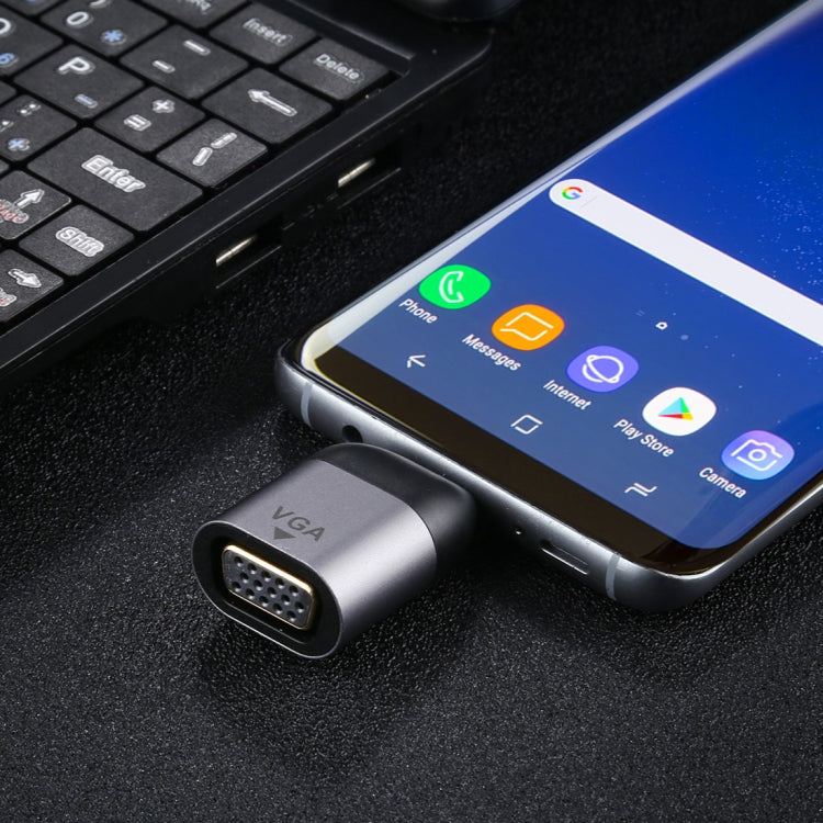Adaptateur Type C vers VGA DB15P pour Gaming PC