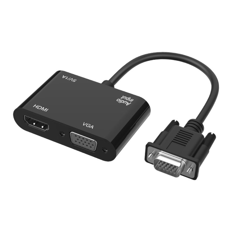 Adaptateur VGA vers HDMI 1080P pour PC et Gaming