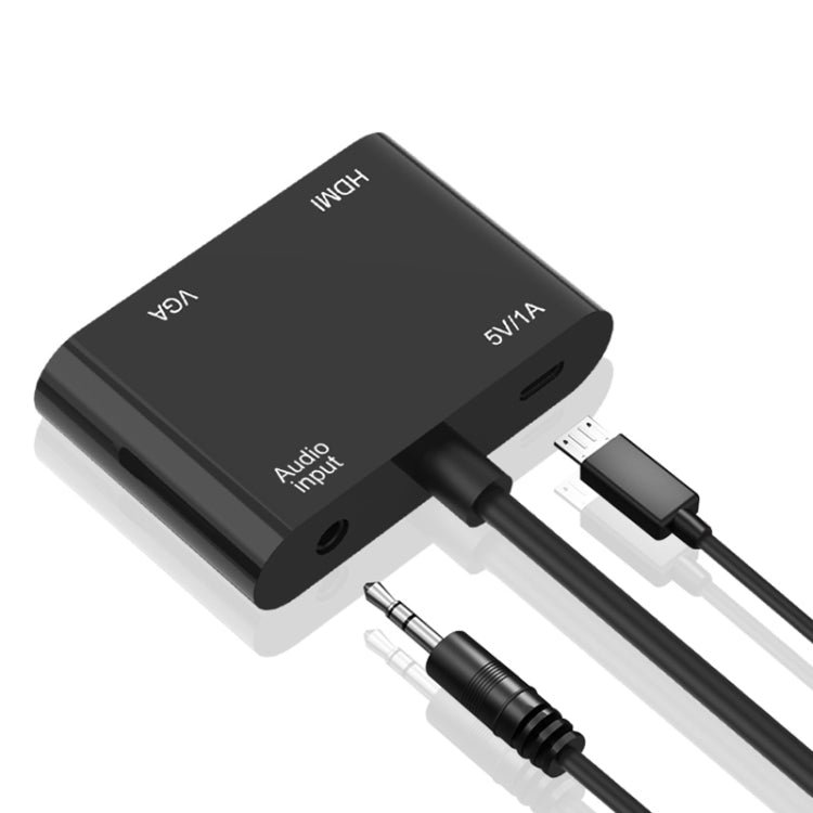 Adaptateur VGA vers HDMI 1080P pour PC et Gaming