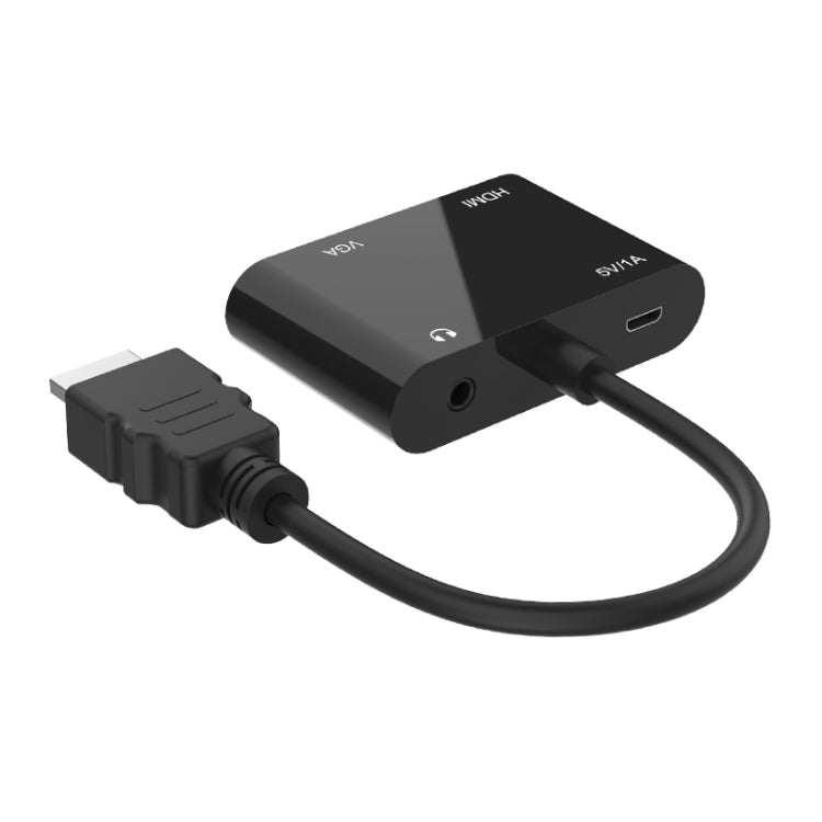 Adaptateur HDMI vers HDMI + VGA pour PC Gamer 5165HV