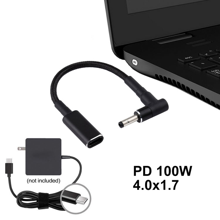 100W USB-C Adapter for Gaming PC - Braided Nylon Cable
