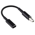 100W PD 18.5-20V Nylon Braided Cable 7.4 x 0.6mm to USB-C / Type-C Adapter for Dell, 7.4 x 0.6mm