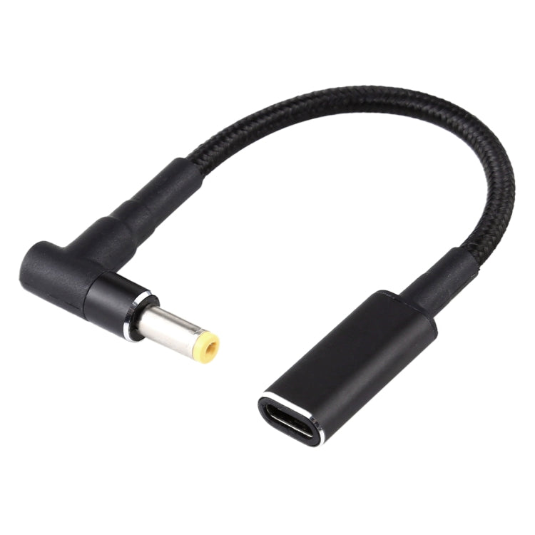 Câble tressé nylon 100W pour adaptateur USB-C gaming