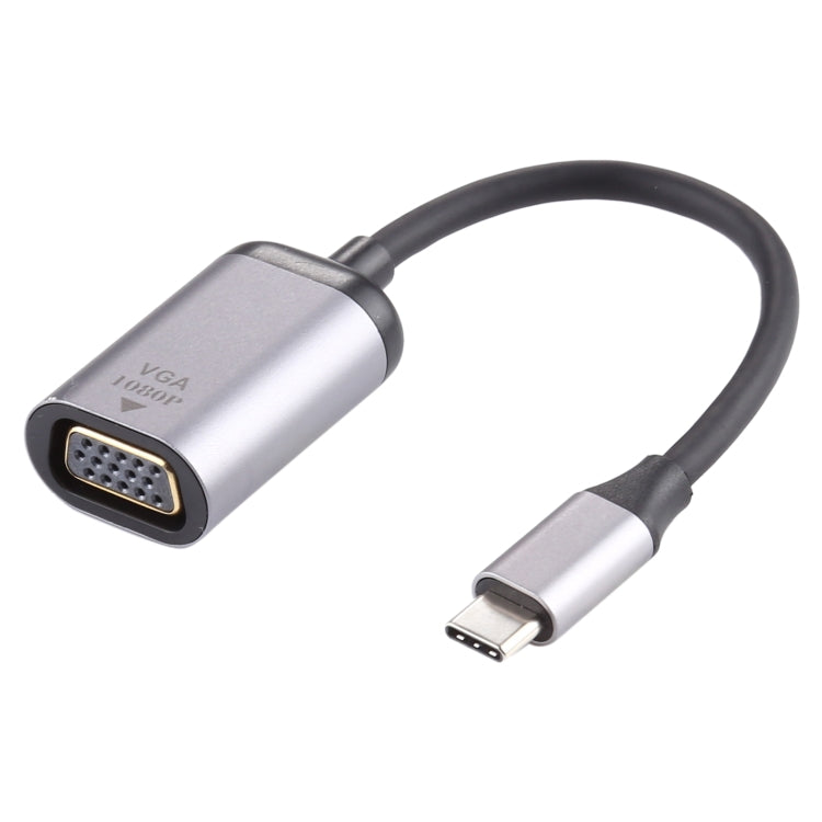 Câble VGA Femelle vers USB-C Mâle 1080P pour PC Gaming