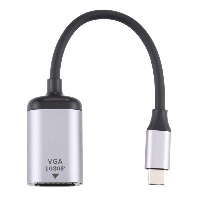 Câble VGA Femelle vers USB-C Mâle 1080P pour PC Gaming