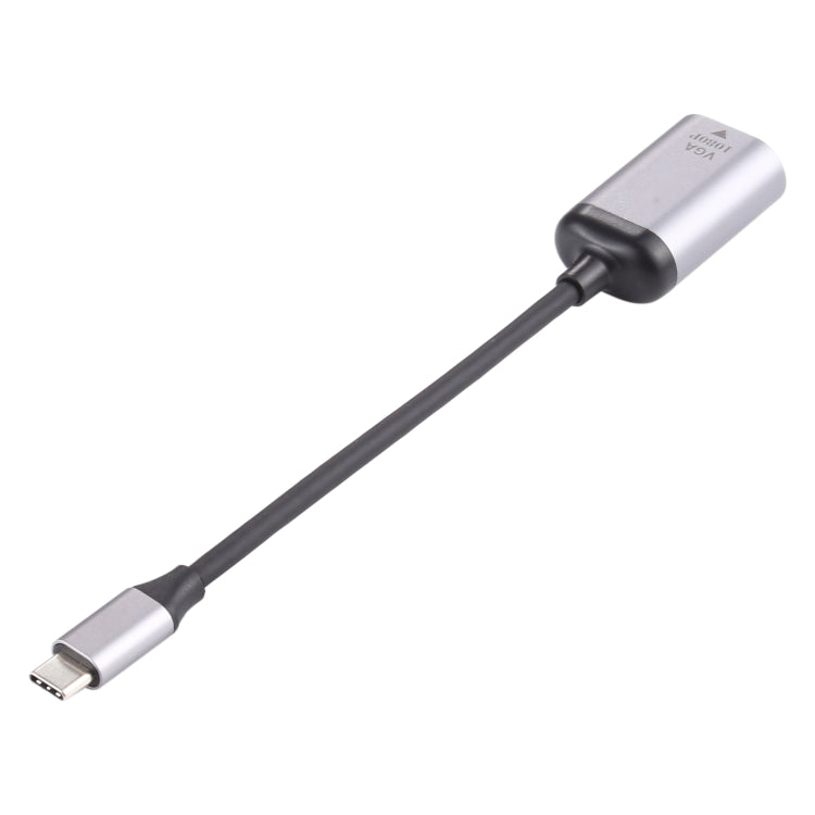 Câble VGA Femelle vers USB-C Mâle 1080P pour PC Gaming