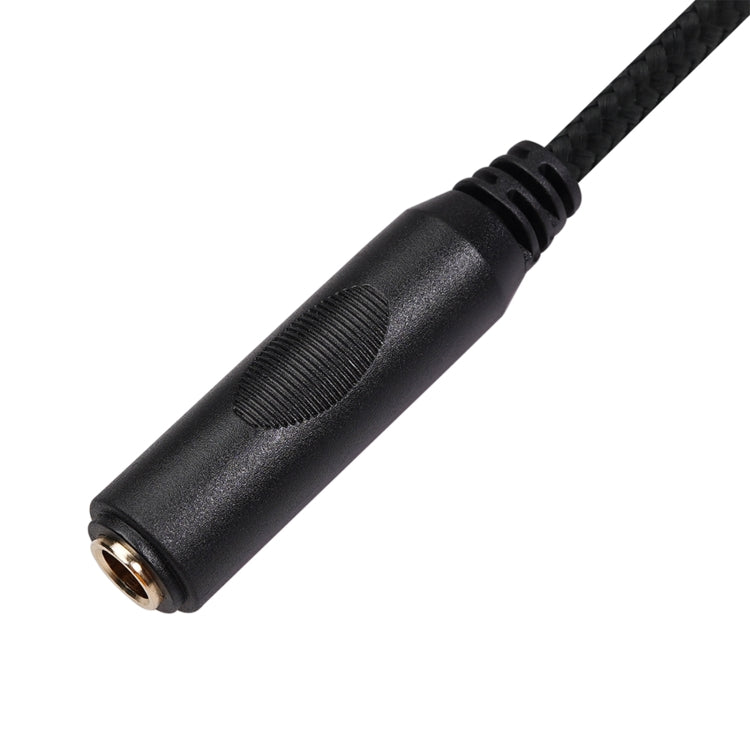 6.35mm to 3.5mm Audio Adapter Cable for Gaming 30cm