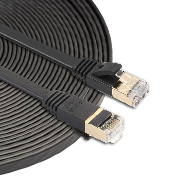 Câble Ethernet Plat CAT7 10m pour Gaming et Modem RJ45