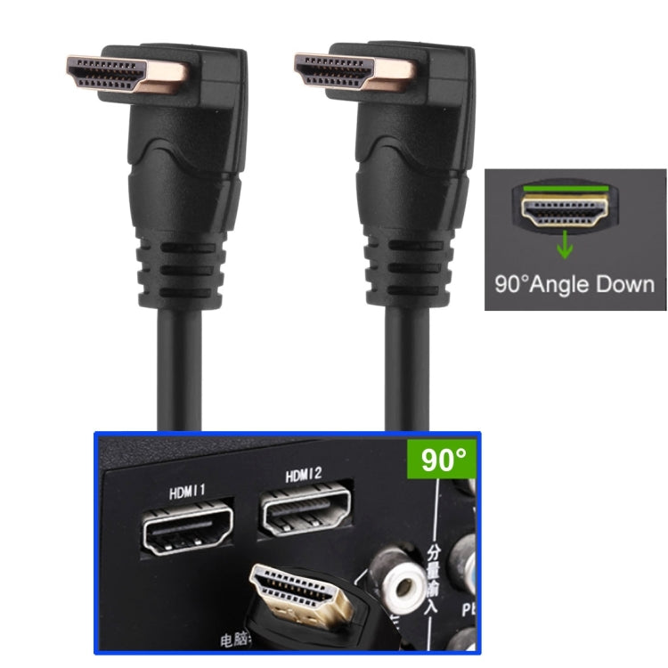 HDMI 2.0 Cable 1.8m 4K Right Angle for Gaming PC