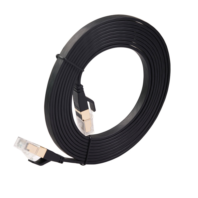CAT8-2 Double Shielded Flat CAT8 Network LAN Cable, Length: 3m
