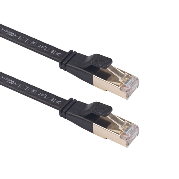 Câble LAN plat CAT8 double blindage 10m pour gaming PC