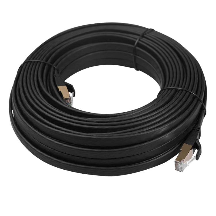 Câble LAN plat CAT8 double blindage 10m pour gaming PC