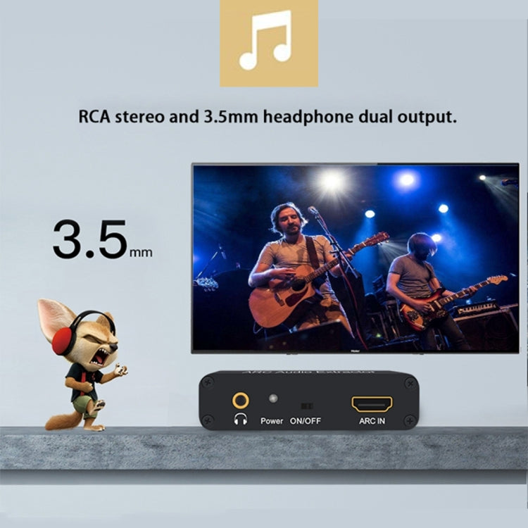 Extracteur Audio HDMI ARC 192KHz pour PC et Gaming