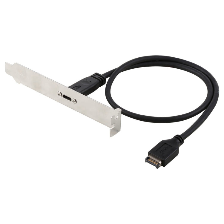 USB-C to Type-E 50cm Cable for Gaming PCs and Accessories