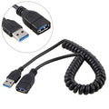 1.5m Retractable High-Speed USB 3.0 Cable for Gaming PC