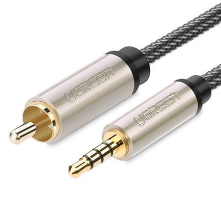 UGREEN 3.5mm to RCA Audio Cable for PC and TV - 2m