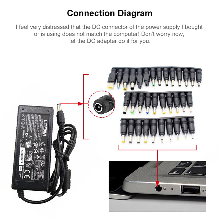 Adaptateur d'alimentation 10 en 1 pour PC portable gaming
