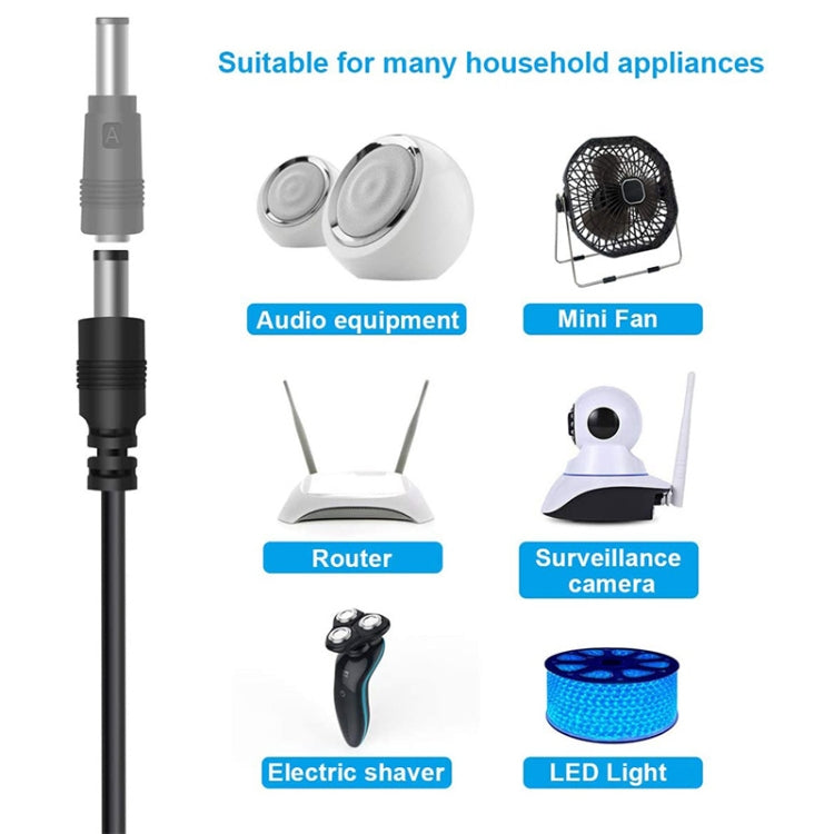 Cordon d'alimentation USB 12 en 1 pour PC et gaming