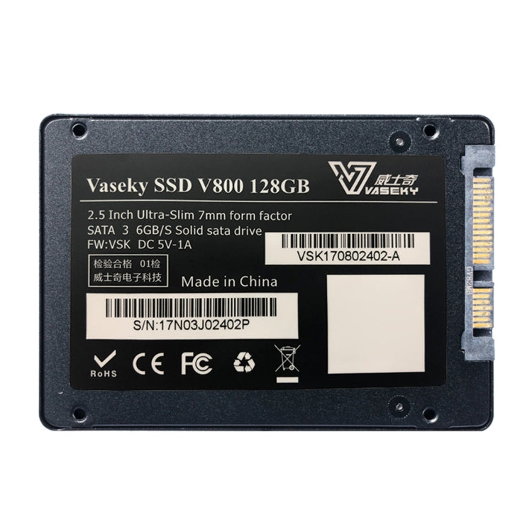 Vaseky V800 128GB SSD Hard Drive for PC Ultra-thin 7mm