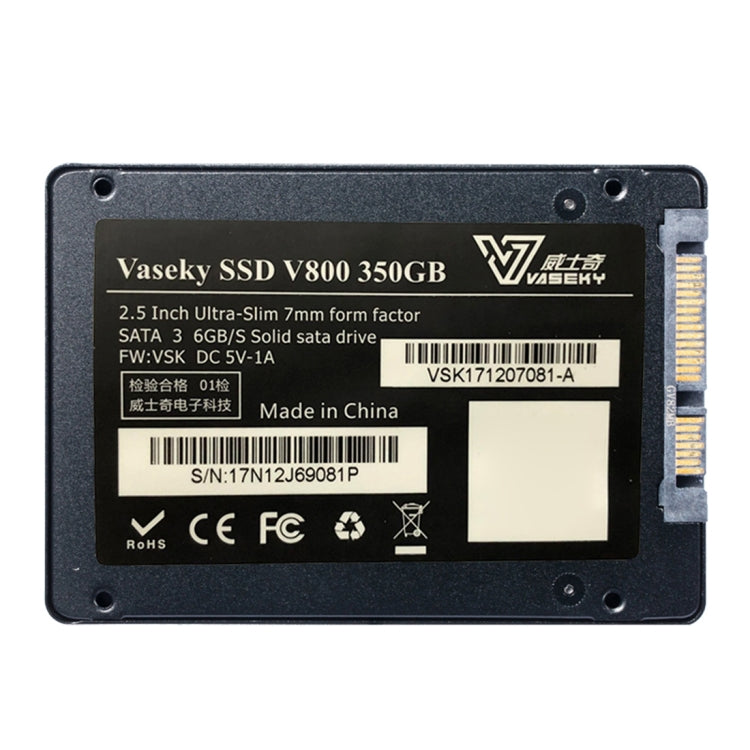 Vaseky V800 350GB SSD for Ultra-thin PC 2.5"