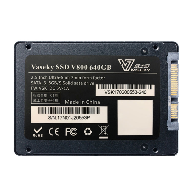 Vaseky V800 512GB SSD for Ultra-thin 7mm PC