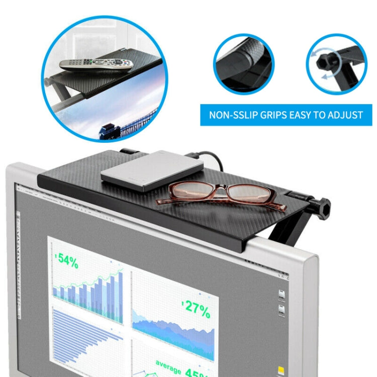 Étagère de Gaming pour Moniteur avec Rangement Intégré
